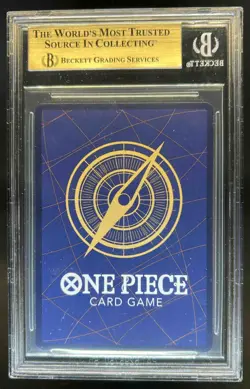 2025 One Piece Best Premium Booster V2 Shanks SP #OP06-007 BGS 10 Pristine - Image 2