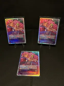 3X Donquixote Doflamingo OP10-071 SR Foil - One Piece TCG Royal Blood - Image 1