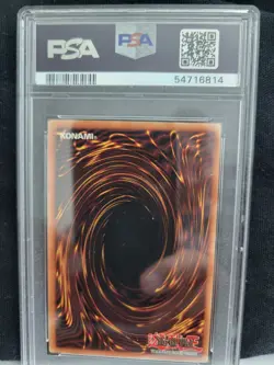 2002 Yu-Gi-Oh! Flame Swordsman LOB-003 Super Rare PSA 10 Legend of Blue Eyes - Image 2