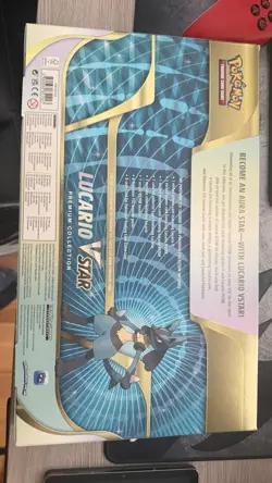 Pokemon TCG Lucario VSTAR Special Collection Box Sealed - Image 2