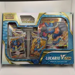Pokemon TCG Lucario VSTAR Special Collection Box (SEALED) - Image 1