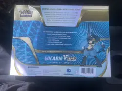 Lucario VSTAR Special Collection Box Pokemon TCG - NEW Sealed Fusion Strike - Image 2