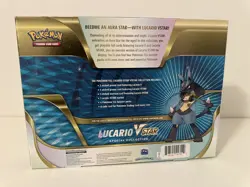 Pokemon TCG Sword & Shield Lucario VStar Special Collection Factory NEW / SEALED - Image 2
