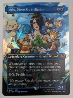 Lulu, Stern Guardian (467) Chocobo Track Foil! Final Fantasy FIC, Magic MtG, NM! - Image 1