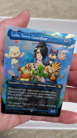 Lulu, Stern Guardian (467) Chocobo Track Foil! Final Fantasy FIC, Magic MtG, NM! - Image 2