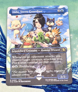 Lulu, Stern Guardian (Chocobo Track Foil) - MTG: FINAL FANTASY #467 - Image 2
