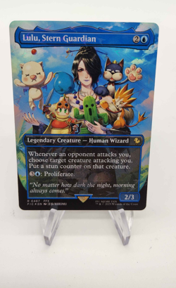 Lulu, Stern Guardian - 467 - Borderless Chocobo Track Foil MTG Final Fantasy NM - Image 1