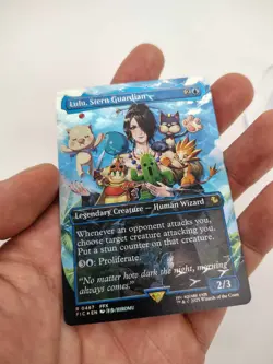 Lulu, Stern Guardian - 467 - Borderless Chocobo Track Foil MTG Final Fantasy NM - Image 3