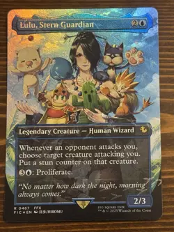 Lulu, Stern Guardian (Chocobo Track Foil) - MTG: FINAL FANTASY #467 - Image 1
