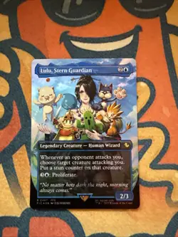 Lulu, Stern Guardian (Chocobo Track Foil) - MTG: FINAL FANTASY #467 - Image 1