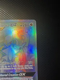 Arceus & Dialga & Palkia GX Secret Rare 258/236 Pokemon Cosmic Eclipse LP-NM - Image 3