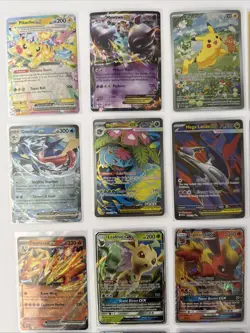 Pokemon 20 Card Lot Near Mint Gx Promo Pikachu Charizard Blastoise Full Arts🔥 - Image 2