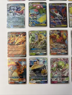 Pokemon 20 Card Lot Near Mint Gx Promo Pikachu Charizard Blastoise Full Arts🔥 - Image 5