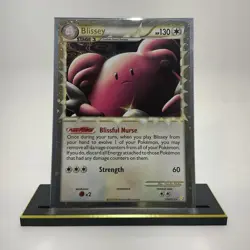 Blissey Prime 106/123 Pokemon TCG HeartGold SoulSilver Holo Rare Card NM - Image 1