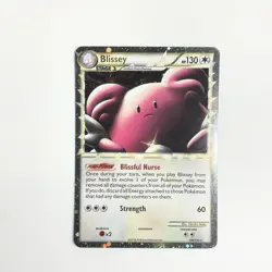 Blissey Prime 106/123 Pokemon TCG HeartGold SoulSilver Holo Rare Card NM - Image 2