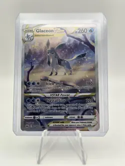 Glaceon VSTAR Ultra Rare Holo Crown Zenith GG40/GG70 Pokemon Card - Image 1