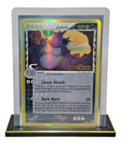 Pokemon Nidoking TCG Reverse Holo Rare EX Dragon Frontiers Card 6/101 Stamped - Image 1