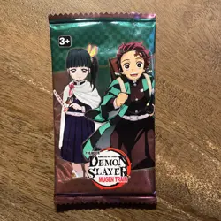 Demon Slayer - Sealed Anime Booster Pack - Mugen Train - Collectible Cards - Image 1