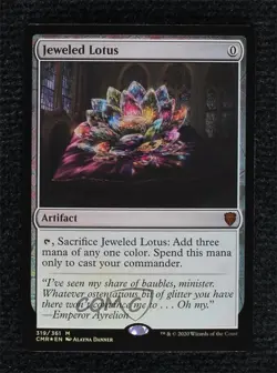 Jeweled Lotus Foil Magic: Commander Legends CMR #319 - Image 1