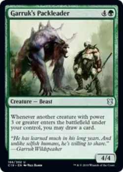 4x Garruk's Packleader NM-Mint, English Commander 2019 MTG Magic - Image 1