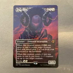 Emptiness MINT Borderless 294 Lorwyn Eclipsed ECL MTG Regular Mythic Unplayed NM - Image 1