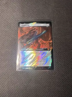Glamdring Extended Art Surge Foil The Lord of the Rings MTG 0787 - Image 1