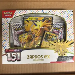 Pokemon TCG SV 151 Zapdos Ex Collection - Sealed - Image 1