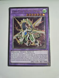 Odd-Eyes Vortex Dragon UNLIM Ultimate Rare DOCS-EN045 YuGiOh - Image 1