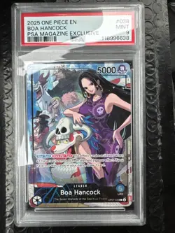 Boa Hancock (2025 PSA Magazine Promo) OP07-038 One Piece PSA 9 - Image 1