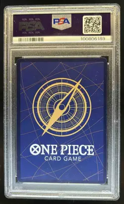 2023 One Piece Paramount War Borsalino Super Rare #OP02-114 PSA 10 - Image 2