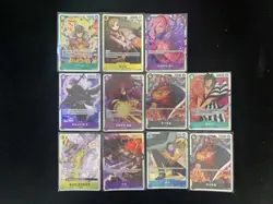 2025 One Piece S-Chinese OP05-069 OP05-074 SR Trafalgar D. Water Law Lot*11 OC83 - Image 1