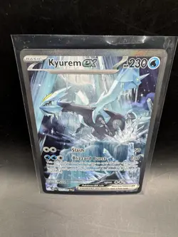 Pokemon TCG Kyurem EX Black Bolt Holo Card 165/086Sv: Black - Image 1