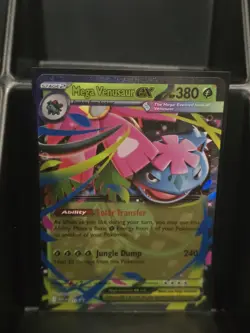 Mega Venusaur ex MEP 013 2025 Pokemon Mega Evolution Black Star Promo R Card NM+ - Image 1