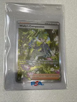Pokemon TCG Mega Evolution ME01, Wally's Compassion, 186/132, Mint Grade Ready🔥 - Image 1