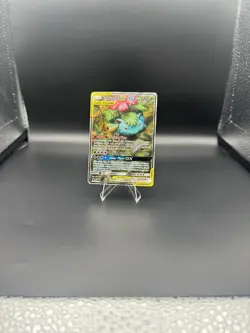 Pokemon TCG Venusaur & Snivy GX Holo Promo Card Sun & Moon SM229 - Image 1