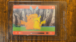 Pikachu TV Lanticular 027 Box Hit! Eif Origin 4.0 Non-TCG Pokemon Card - Image 2