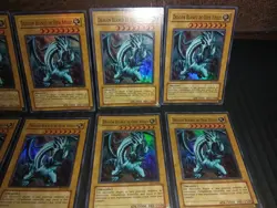Vintage Yu-Gi-Oh TCG Card Lot Of 15 Holo Spanish Blue Eyes White Dragon DL1 S001 - Image 3