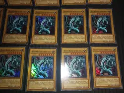 Vintage Yu-Gi-Oh TCG Card Lot Of 15 Holo Spanish Blue Eyes White Dragon DL1 S001 - Image 4