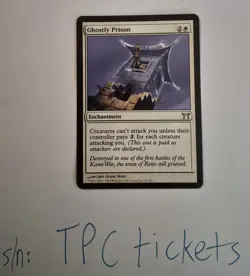 Ghostly Prison - Champions of Kamigawa - MTG Magic card - Near Mint NM - TCG $9 - Image 1