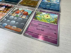 Lot of 8 Pokeball Pattern Halo Cards TCG - Black Bolt White Flare NM - Image 3