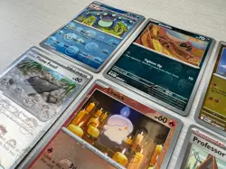 Lot of 8 Pokeball Pattern Halo Cards TCG - Black Bolt White Flare NM - Image 5