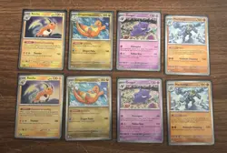 POKEMON TCG 2 Sets Of SCARLET & VIOLET 151 Cosmo Cosmic Holo Promos (8 Cards) - Image 2