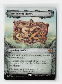 Chronicle of Victory Lorwyn Eclipsed Showcase Magic The Gathering MTG Card - Image 1