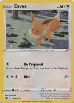 Eevee Promo SWSH: Sword & Shield Promo Cards SWSH190 LP - Image 1