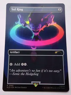 Sol Ring (2093) (Rainbow Foil) Secret Lair Drop Foil - Image 1