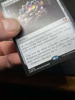 Jeweled Lotus Commander Masters Regular MTG 0396 - Image 5