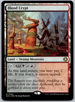 Blood Crypt Foil R Lorwyn Eclipsed 262 NM - Image 1