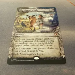 Morningtide's Light MINT Showcase 301 Lorwyn Eclipsed ECL MTG Mythic Unplayed NM - Image 2