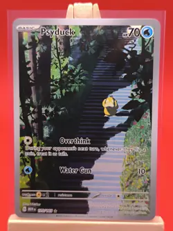 Psyduck 175/165 Pokemon 151 Illustration Full Art Holo Pokemon Card * New * - Image 1