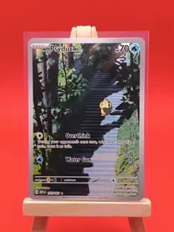 Psyduck 175/165 Pokemon 151 Illustration Full Art Holo Pokemon Card * New * - Image 2